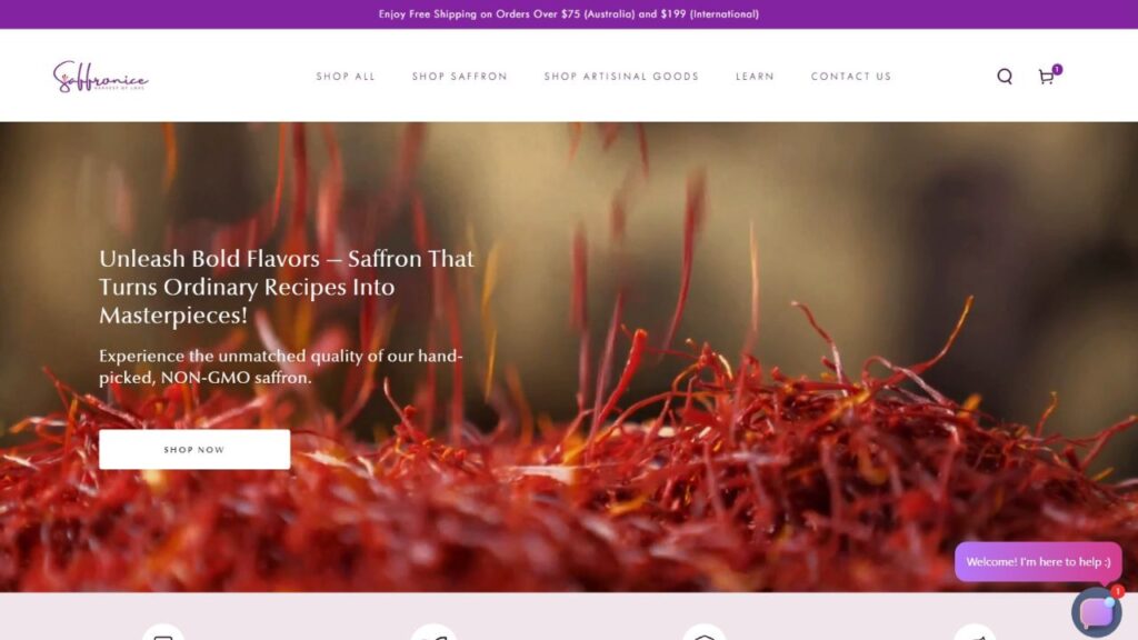 Non-GMO saffron for bold, flavorful recipes.