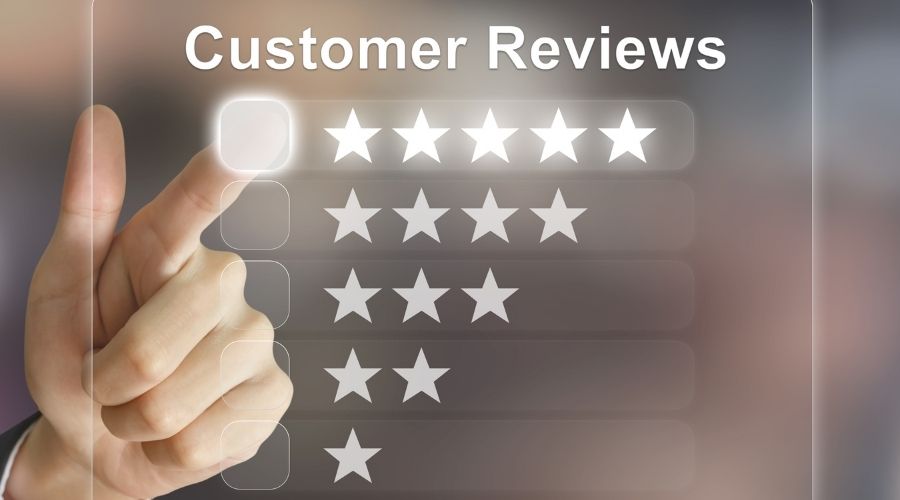 business credibility,customer reviews